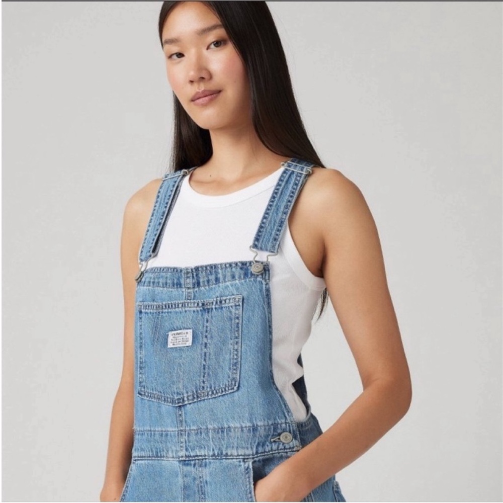 NWT Levi's Women's Vintage Overalls - Chill Day Small - Picture 4 of 10